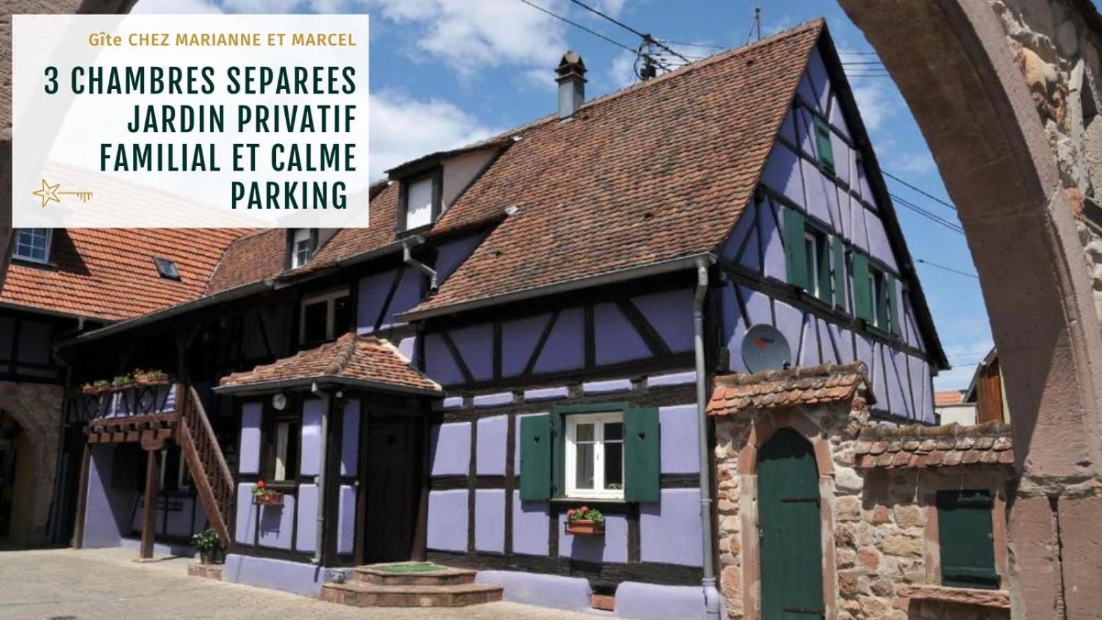 Gite chez Marianne et Marcel Ebersheim Esterno foto